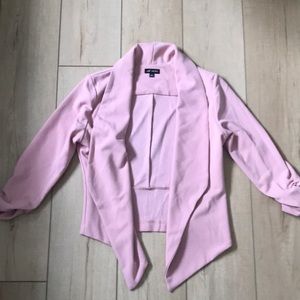 Bubblegum pink blazer- size small